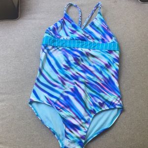 Athleta Girl Size XL/14 one piece swimsuit